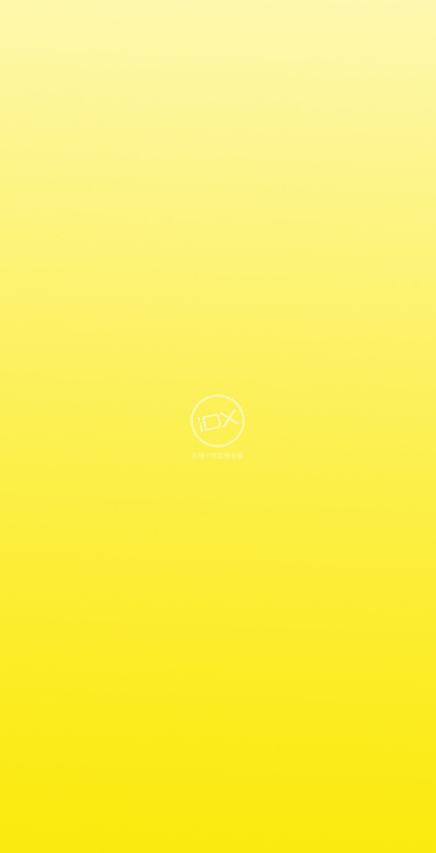 色彩漸變-檸檬黃